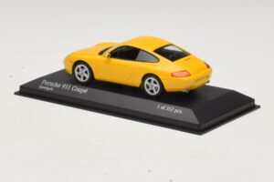 Porsche 911 991 Carrera Keltainen Minichamps 1:43 410060221 Metalli — kuva 3 / 4