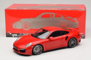 Porsche 911 991 Turbo S Punainen Minichamps 1:18 110062320 Metalli — kuva 8 / 8