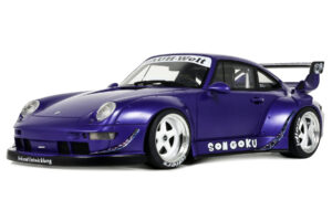 Porsche 911 993 RWB Son Goku Purple GT Spirit 1:18 GT571 Hartsi