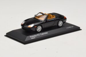 Porsche 911 996 Avoauto Musta Metallinen Minichamps 1:43 400061090 Metalli — kuva 2 / 4