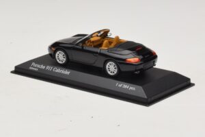 Porsche 911 996 Avoauto Musta Metallinen Minichamps 1:43 400061090 Metalli — kuva 3 / 4