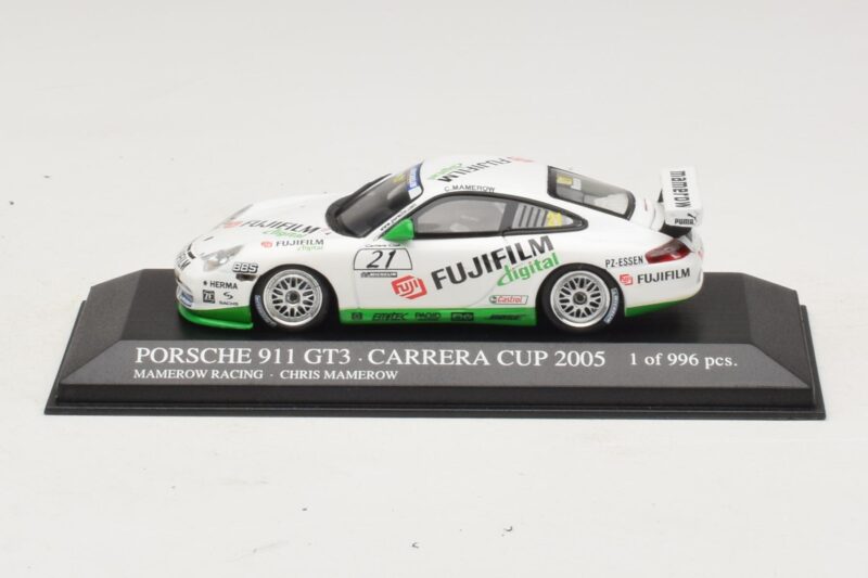 Porsche 911 996 GT3 Cup #21 Mamerow Porsche Carrera Cup Deutschland 2005 Minichamps 1:43 403056221 Metalli