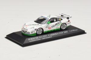 Porsche 911 996 GT3 Cup #21 Mamerow Porsche Carrera Cup Deutschland 2005 Minichamps 1:43 403056221 Metalli — kuva 2 / 4