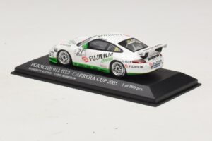 Porsche 911 996 GT3 Cup #21 Mamerow Porsche Carrera Cup Deutschland 2005 Minichamps 1:43 403056221 Metalli — kuva 3 / 4