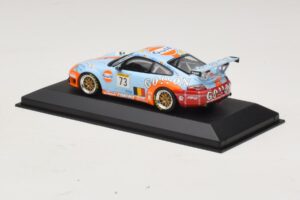 Porsche 911 996 GT3 RSR Gulf #73 Lefort / Lambert 1000km Spa 2005 Minichamps 1:43 400056473-P1 Metalli — kuva 3 / 4