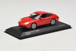 Porsche 911 996 Punainen Minichamps 1:43 400061181 Metalli — kuva 2 / 4