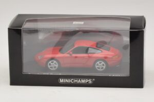 Porsche 911 996 Punainen Minichamps 1:43 400061181 Metalli — kuva 4 / 4