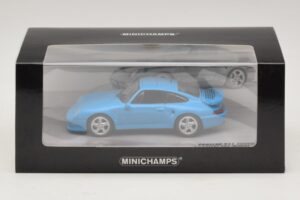 Porsche 911 996 Turbo S 3.6 Juhlamalli Sininen Minichamps 1:43 436069270 Metalli — kuva 5 / 5