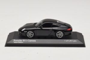 Porsche 911 997 Carrera Black Edition Minichamps 1:43 400066425 Metalli