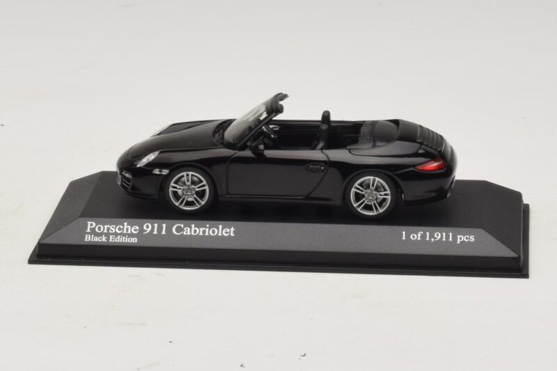 Porsche 911 997 Carrera Avoauto Black Edition Minichamps 1:43 400066434 Metalli