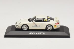 Porsche 911 997 GT3 #22 Valkoinen Minichamps 1:43 WAP020102016 Metalli