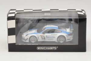 Porsche 911 997 GT3 R #53 Vannelet / Pyroles Class Winners 24 Hours of Spa 2010 Minichamps 1:43 400108953 Metalli — kuva 4 / 4