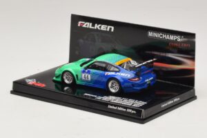 Porsche 911 997 GT3 R Falken #44 Nurburgring 2011 Minichamps 1:43 447116144 Metalli — kuva 3 / 5