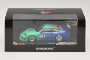 Porsche 911 997 GT3 R Falken #44 Nurburgring 2011 Minichamps 1:43 447116144 Metalli — kuva 5 / 5