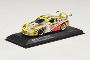 Porsche 911 997 GT3 RS #77 Konopka / Casadei 12 Hours of Sebring 2008 Minichamps 1:43 400086977 Metalli — kuva 2 / 4