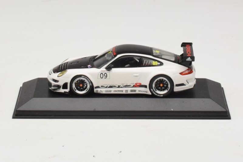 Porsche 911 997 GT3 RSR #9 Presentation 2009 Minichamps 1:43 Porsche 911 997 GT3 RSR #9 Presentation 2009 Minichamps 1:43 400096909 Metalli