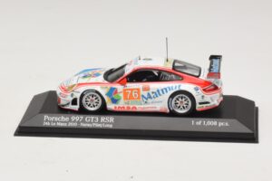 Porsche 911 997 GT3 RSR GT2 #76 R. Narac / J-K. Vernay / P. Pilet 24 Hours of Le Mans 2010 Minichamps 1:43 410106976 Metalli