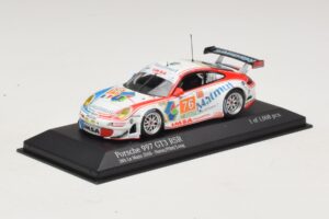 Porsche 911 997 GT3 RSR GT2 #76 R. Narac / J-K. Vernay / P. Pilet 24 Hours of Le Mans 2010 Minichamps 1:43 410106976 Metalli — kuva 2 / 4