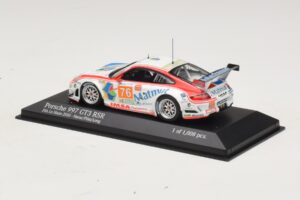 Porsche 911 997 GT3 RSR GT2 #76 R. Narac / J-K. Vernay / P. Pilet 24 Hours of Le Mans 2010 Minichamps 1:43 410106976 Metalli — kuva 3 / 4