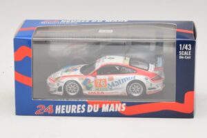 Porsche 911 997 GT3 RSR GT2 #76 R. Narac / J-K. Vernay / P. Pilet 24 Hours of Le Mans 2010 Minichamps 1:43 410106976 Metalli — kuva 4 / 4