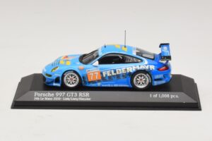 Porsche 911 997 GT3 RSR GT2 #77 M. Lieb / R. Lietz / W. Henzler 24 Hours of Le Mans 2010 Minichamps 1:43 410106977 Metalli