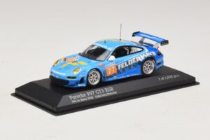 Porsche 911 997 GT3 RSR GT2 #77 M. Lieb / R. Lietz / W. Henzler 24 Hours of Le Mans 2010 Minichamps 1:43 410106977 Metalli — kuva 2 / 4