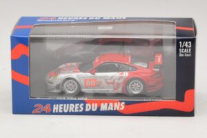 Porsche 911 997 GT3 RSR GT2 #80 S. Neiman / D. Law 24 Hours of Le Mans 2010 Minichamps 1:43 410106980 Metalli — kuva 4 / 4