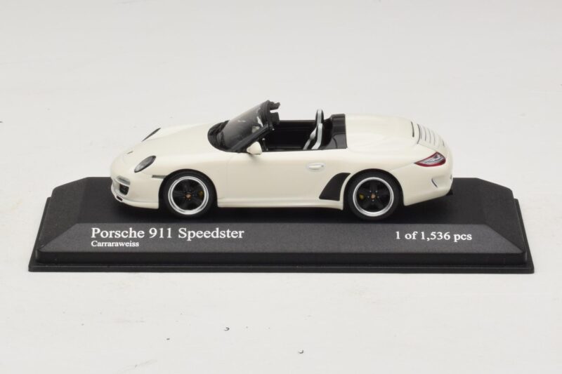 Porsche 911 997 Speedster Valkoinen Minichamps 1:43 400069531 Metalli
