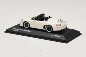Porsche 911 997 Speedster Valkoinen Minichamps 1:43 400069531 Metalli — kuva 3 / 4