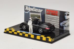 Porsche 911 997 Turbo Cabriolet Musta Top Gear Edition Minichamps 1:43 519436930 Metalli — kuva 3 / 5