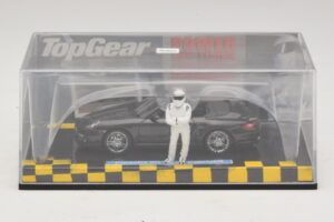 Porsche 911 997 Turbo Cabriolet Musta Top Gear Edition Minichamps 1:43 519436930 Metalli — kuva 4 / 5