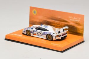 Porsche 911 GT1 #25 B. Wollek / T. Boutsen / H-J. Stuck 24 Hours of Le Mans 1996 Minichamps 1:43 403966625 Metalli — kuva 3 / 5