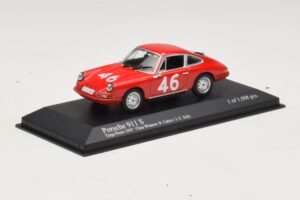 Porsche 911 S #46 Cahier / Killy Class Winners Targa Florio 1967 Minichamps 1:43 430676746 Metalli — kuva 2 / 4