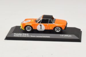Porsche 914/6 #1 G. Larrousse / H. Marko Winners Marathon de la Route 1970 Minichamps 1:43 400706501 Metalli