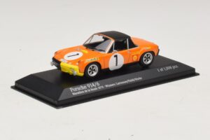 Porsche 914/6 #1 G. Larrousse / H. Marko Winners Marathon de la Route 1970 Minichamps 1:43 400706501 Metalli — kuva 2 / 4