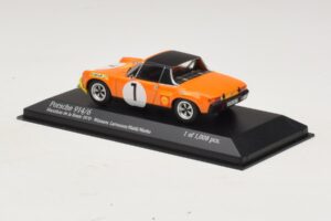 Porsche 914/6 #1 G. Larrousse / H. Marko Winners Marathon de la Route 1970 Minichamps 1:43 400706501 Metalli — kuva 3 / 4