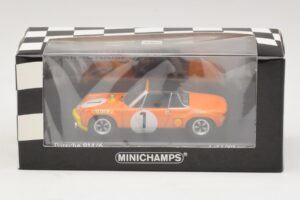 Porsche 914/6 #1 G. Larrousse / H. Marko Winners Marathon de la Route 1970 Minichamps 1:43 400706501 Metalli — kuva 4 / 4