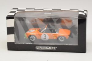 Porsche 914/6 #3 B. Waldegard / O. Andersson Marathon de la Route 1970 Minichamps 1:43 400706503 Metalli — kuva 4 / 4