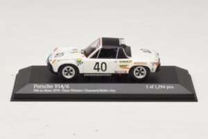 Porsche 914/6 #40 G. Chasseuil / C. Ballot-Lena Class Winners 24 Hours of Le Mans 1970 Minichamps 1:43 400706540 Metalli