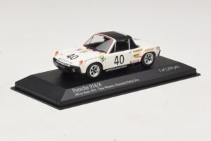 Porsche 914/6 #40 G. Chasseuil / C. Ballot-Lena Class Winners 24 Hours of Le Mans 1970 Minichamps 1:43 400706540 Metalli — kuva 2 / 4