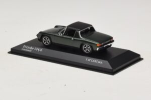 Porsche 914/6 Vihreä Minichamps 1:43 400065060 Metalli — kuva 3 / 4