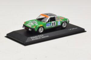 Porsche 914/6 Max Moritz Racing #69 Quist / Krumm 24 Hours of Le Mans 1971 Minichamps 1:43 400716569 Metalli — kuva 2 / 4