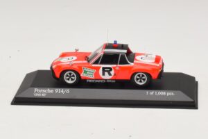 Porsche 914/6 ONS R2 Punainen Minichamps 1:43 400746500 Metalli