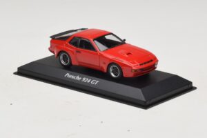 Porsche 924 GT Punainen Maxichamps 1:43 940066120 Metalli — kuva 3 / 4
