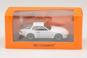 Porsche 924 GT Valkoinen Maxichamps 1:43 940066121 Metalli — kuva 4 / 4