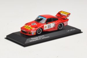 Porsche 935/77 #66 R. Stommelen DRM Nurburgring 1977 Minichamps 1:43 400776366 Metalli — kuva 2 / 4