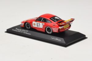 Porsche 935/77 #67 R. Stommelen Nurburgring DRM Champion 1977 Minichamps 1:43 400776367 Metalli — kuva 3 / 4