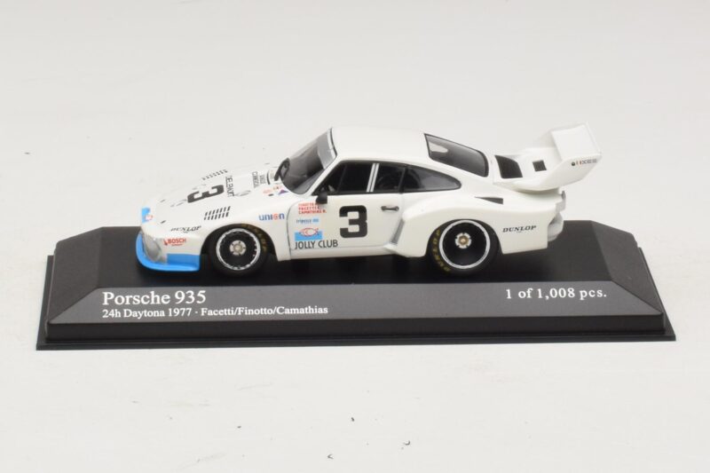 Porsche 935 Jolly Club #3 C. Facetti / M. Finotto 24 Hours of Daytona 1977 Minichamps 1:43 Porsche 935 Jolly Club #3 C. Facetti / M. Finotto 24 Hours of Daytona 1977 Minichamps 1:43 400776303 Metalli