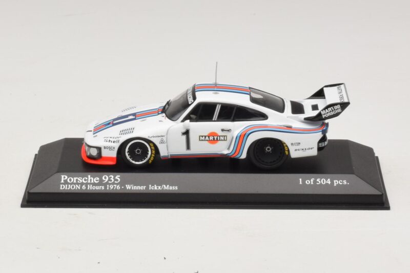 Porsche 935 Martini Racing #1 R. Stommelen / M. Schurti Winner Dijon 6 Hours 1976 Minichamps 1:43 Porsche 935 Martini Racing #1 R. Stommelen / M. Schurti Winner Dijon 6 Hours 1976 Minichamps 1:43 400766311 Metalli