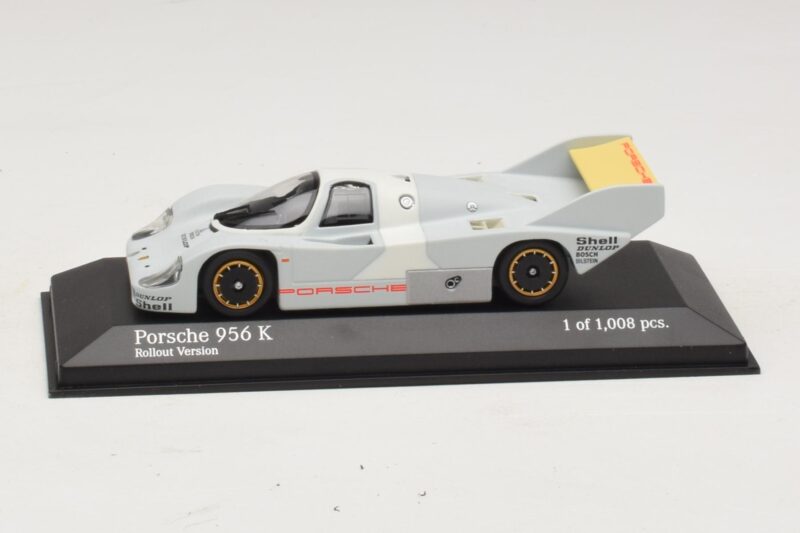 Porsche 956K Rollout Version 1982 Minichamps 1:43 Porsche 956K Rollout Version 1982 Minichamps 1:43 400826799 Metalli